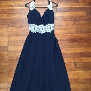 Navy Bridesmaids Gown  Sorella Vita brand size 6